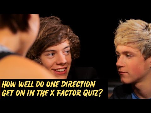 One Direction get a grilling on their X factor knowledge