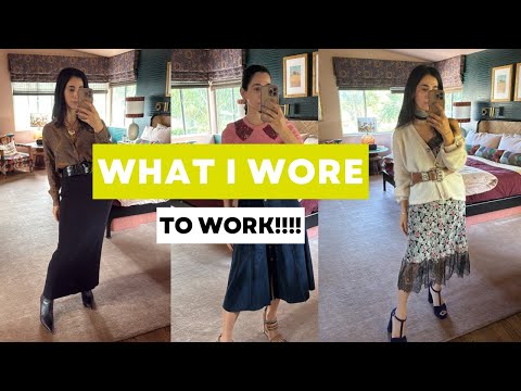 WHAT I WORE TO WORK! LIFE UPDATE! 