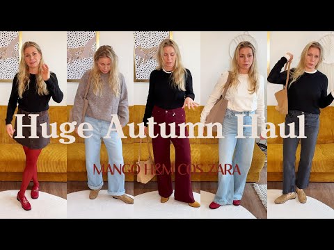 Huge Autumn Haul  - New-in Pieces from Mango, H&M, COS, Zara