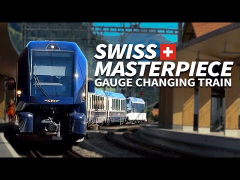 Riding Switzerland’s Incredible Gauge-Changing Train (GoldenPass Express)