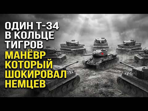 Тигры Зажали Т 34 — Но То, Что Сделал Советский Механик, Им Не Снилось