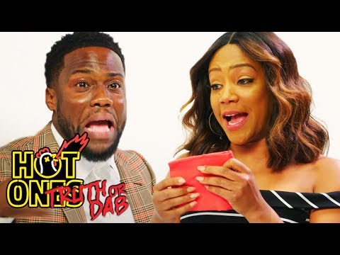 Kevin Hart and Tiffany Haddish Play Truth or Dab | Hot Ones