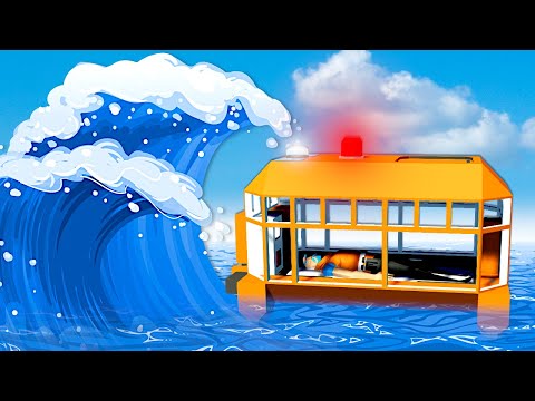 TSUNAMI POD SURVIVAL! (Stormworks)