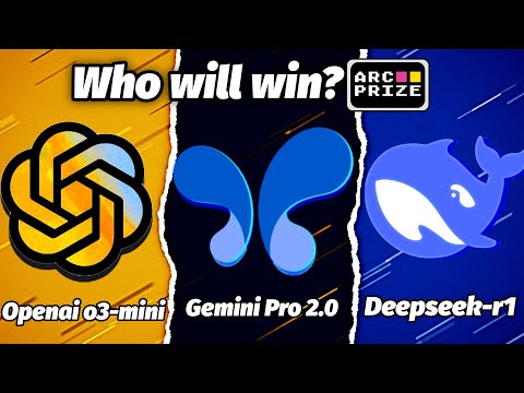 Gemini 2.0 Pro vs Deepseek R1 vs Openai o3 mini | Who will win? : Arch AGI Bench