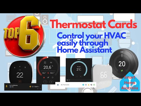 TOP 6 HOME ASSISTANT CLIMATE / THERMOSTAT CARDS
