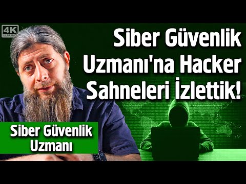 Siber Güvenlik Uzmanı'na Hacker Sahneleri İzlettik!