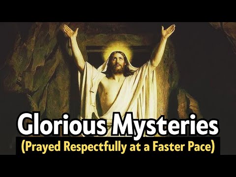 GLORIOUS Mysteries | FAST ROSARY - For Those Pressed For Time (Sundays & Wednesdays)