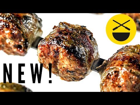 ДОЛМА-КЕБАБ ||| новое азербайджанское блюдо Сталика Ханкишиева на мангале ||| Для АзТВ