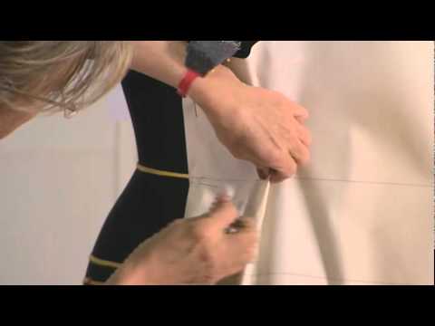 haute couture moulage, draping at Christian Dior