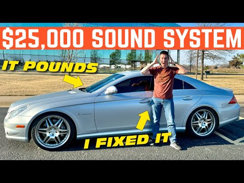 I FIXED The $25,000+ Sound System In My NEW Mercedes *It's INSANE*