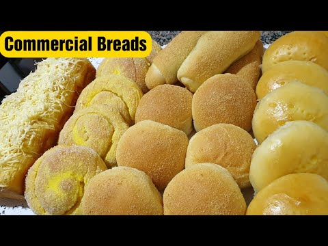 Pinoy commercial breads | Multi purpose dough| limang tinapay sa isang dough| Bake N Roll