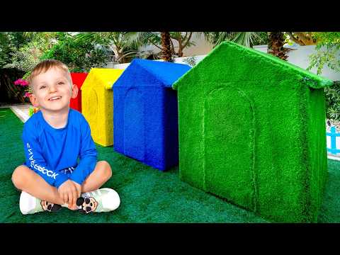 Color Playhouses Challenge! 🌈 Fun Kids Adventure