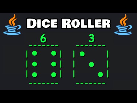 Code a dice roller program with Java! 🎲