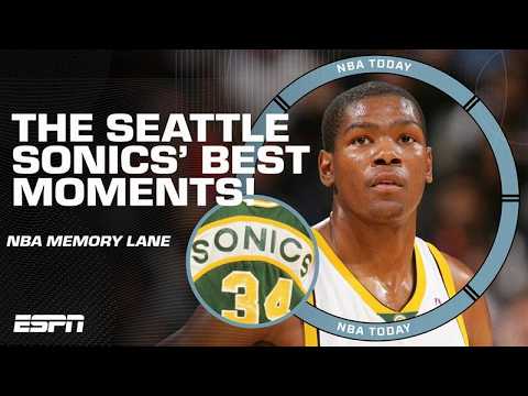 Looking back at the Seattle Sonics' most legendary plays ππ₯ | NBA Today