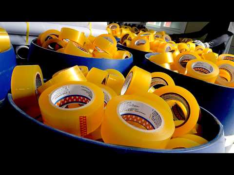 It’s Just Tape? Think Again — The Art of Making Packaging Tape in Korea. Korean Tape Factory