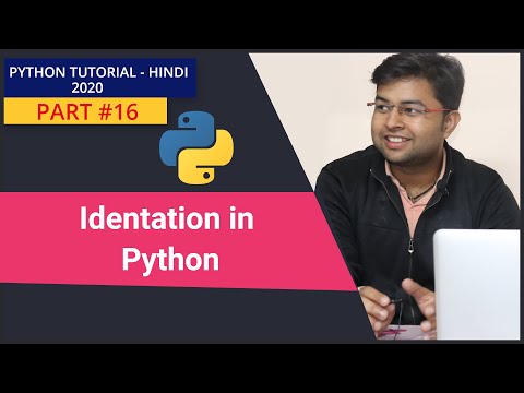 Indentation in Python | Python Indentation in Hindi |  Python  Tutorial #16