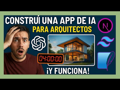 Construí una app de IA para arquitectos en 4 horas (¡y funciona!)