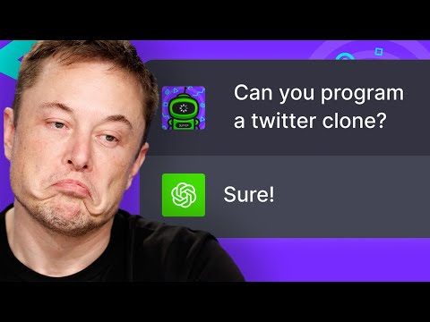 Can ChatGPT program a twitter competitor?