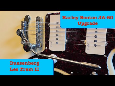 Harley Benton JA-60 upgrade! Duesenberg Les Trem II