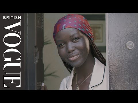 How Model Adut Akech Spends a Day In Dubai | Model Diaries | British Vogue