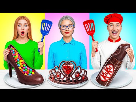 Me vs Grandma Cooking Challenge | Funny Cooking Tricks by Multi DO Challenge