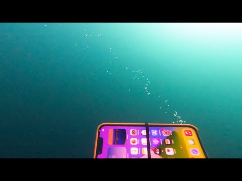 Dropping an iPhone 13 Pro Down 1,600 Feet Deep Lake - Will it Survive?