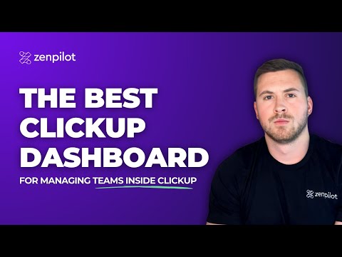How to Build a Team Performance Dashboard in ClickUp