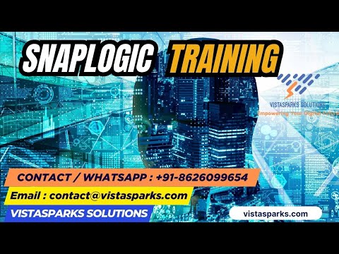 SnapLogic Training | Online & Corporate Training by Vistasparks Solutions