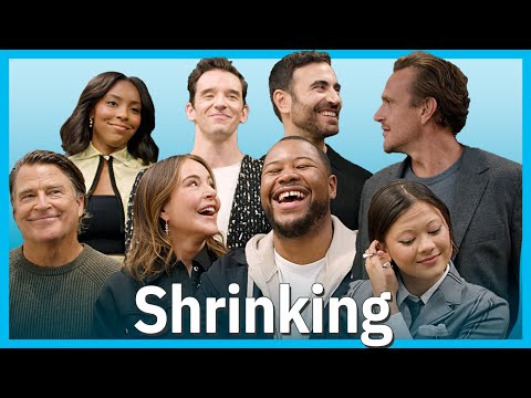 SHRINKING cast talks Harrison Ford's interview habits, making each other break & more | TV Insider