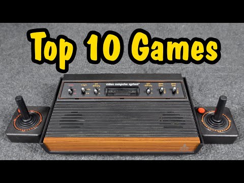 Top 10 Greatest Atari 2600 Games Of All Time (according to fans)