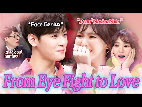 Cha Eun-woo ❤ Wendy From Fight to Love?! Eye Fight Turns into Romance💗
