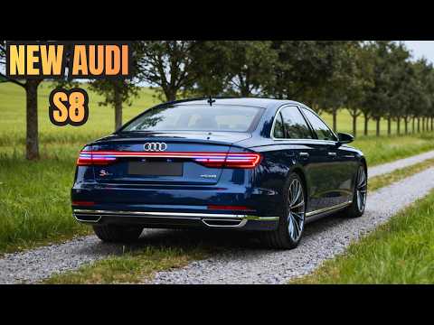 2026 Audi S8 Finally Here...A High-Performance Luxury Sedan That's Now Much More Aggressive