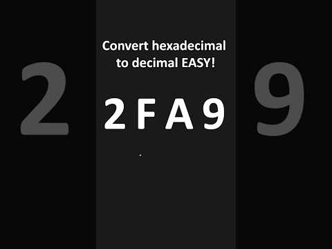 Learn hexadecimal in 0x79 seconds #coding #computerscience #programming