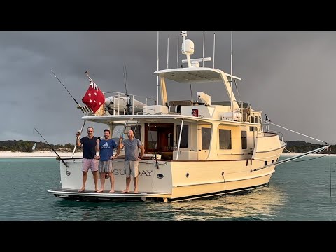 Fleming 55 - Whitsundays to Brisbane passage via Great Keppel & Fraser Islands, Oct 2023