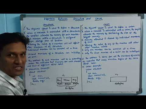 Difference between Structure and Union | Structure vs Union | C-Language