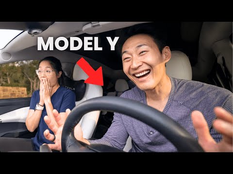 I Tried Taking my Wife to Work Using Tesla's Model Y Full Self Driving