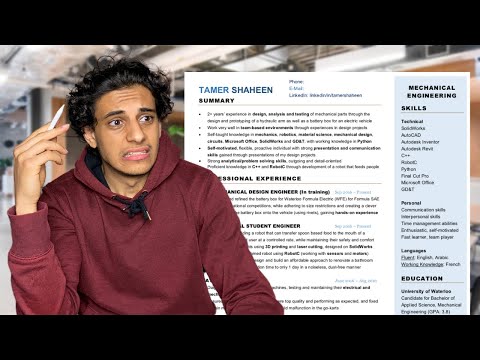 Critiquing the Resume that Got Me My First Engineering Internship