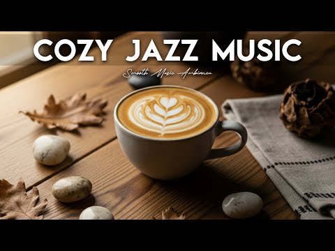Cozy Jazz Music☕Calm Bossa Nova Instrumental and Relaxing Jazz Cafe Music for Studying.