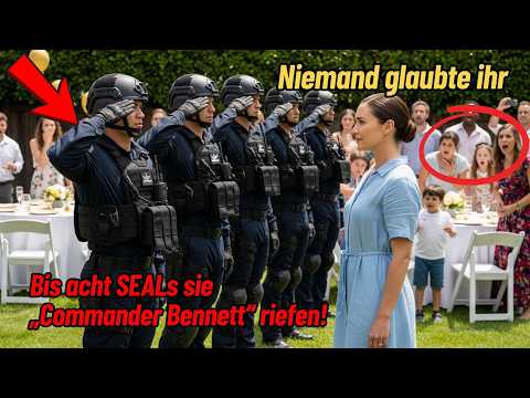 Niemand glaubte ihr – bis acht SEALs sie „Commander Bennett“ riefen!