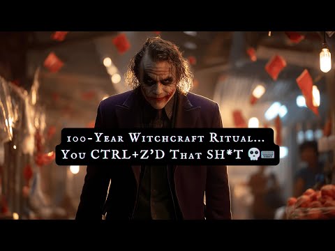 THE WITCHES' SPELL TOOK 100 YEARS TO WEAVE. YOU UNRAVELED IT WITH A THOUGHT. 🧠