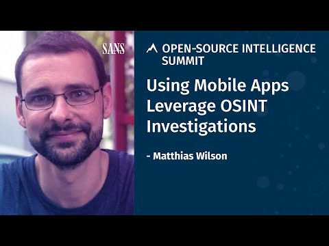 Using Mobile Apps to Leverage OSINT Investigations
