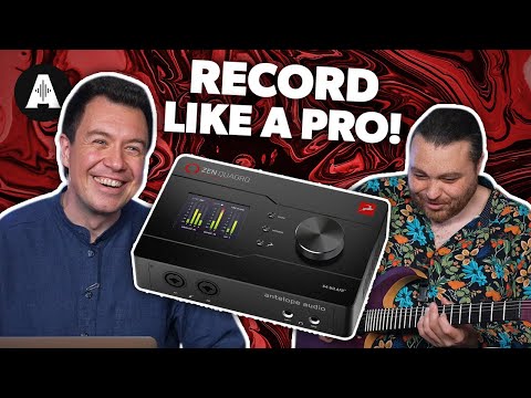 Recording Epic Guitar Riffs With @JohnBrownemonuments  - Antelope Audio Zen Quadro