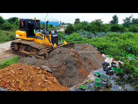 Perfectly Start Over Project! Large​ Land Size Long Was Deleting With Trucks Dumper5T & Dozer Erase!