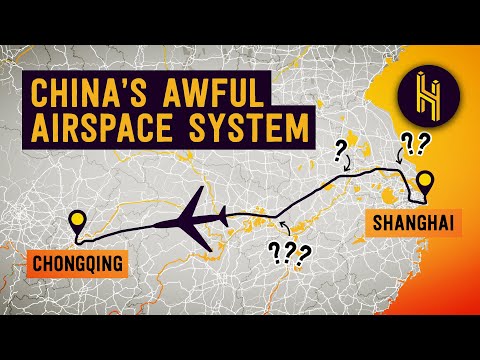 Why Flights Through China Take Such Weird Routes