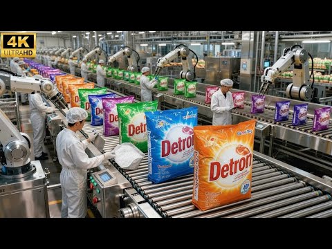 How Detergent Is Made (Full Factory Process)