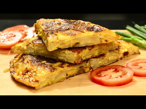 Only 3 ingredients! Delicious and quick breakfast, lunch or dinner in 5 minutes!