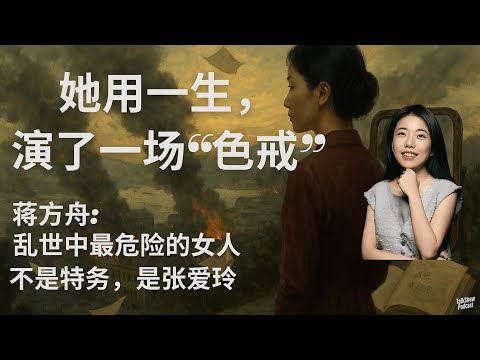 蒋方舟：张爱玲的一生，其实是一场没有硝烟的战争 | 张爱玲的人生，是文学史上最漂亮的自毁 | 她写《色戒》不是为了情色，而是战争留下的伤 | 一寸 | 色戒 | 倾城之恋