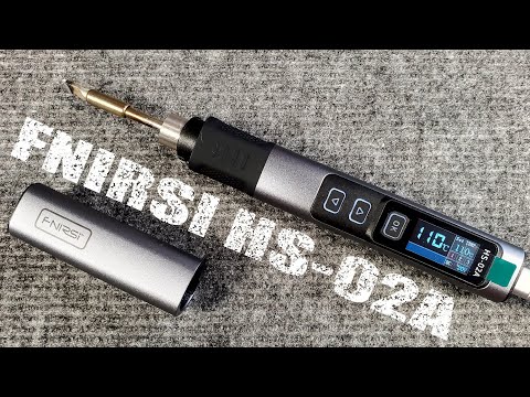 FNIRSI HS-02A: портативный паяльник на 100W с жалами JBC C245 выдал 117W