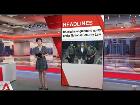 Hong Kong media mogul found guilty in landmark National Security trial | East Asia Tonight Dec 15