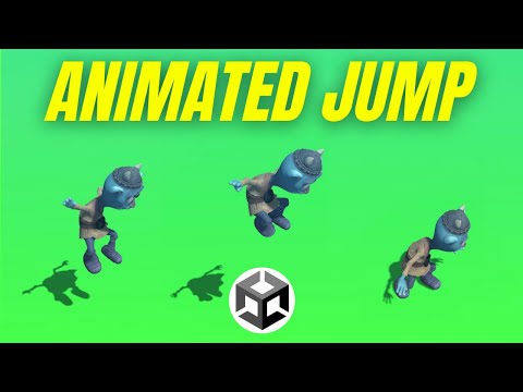 Animated Character Jump (Unity Tutorial)